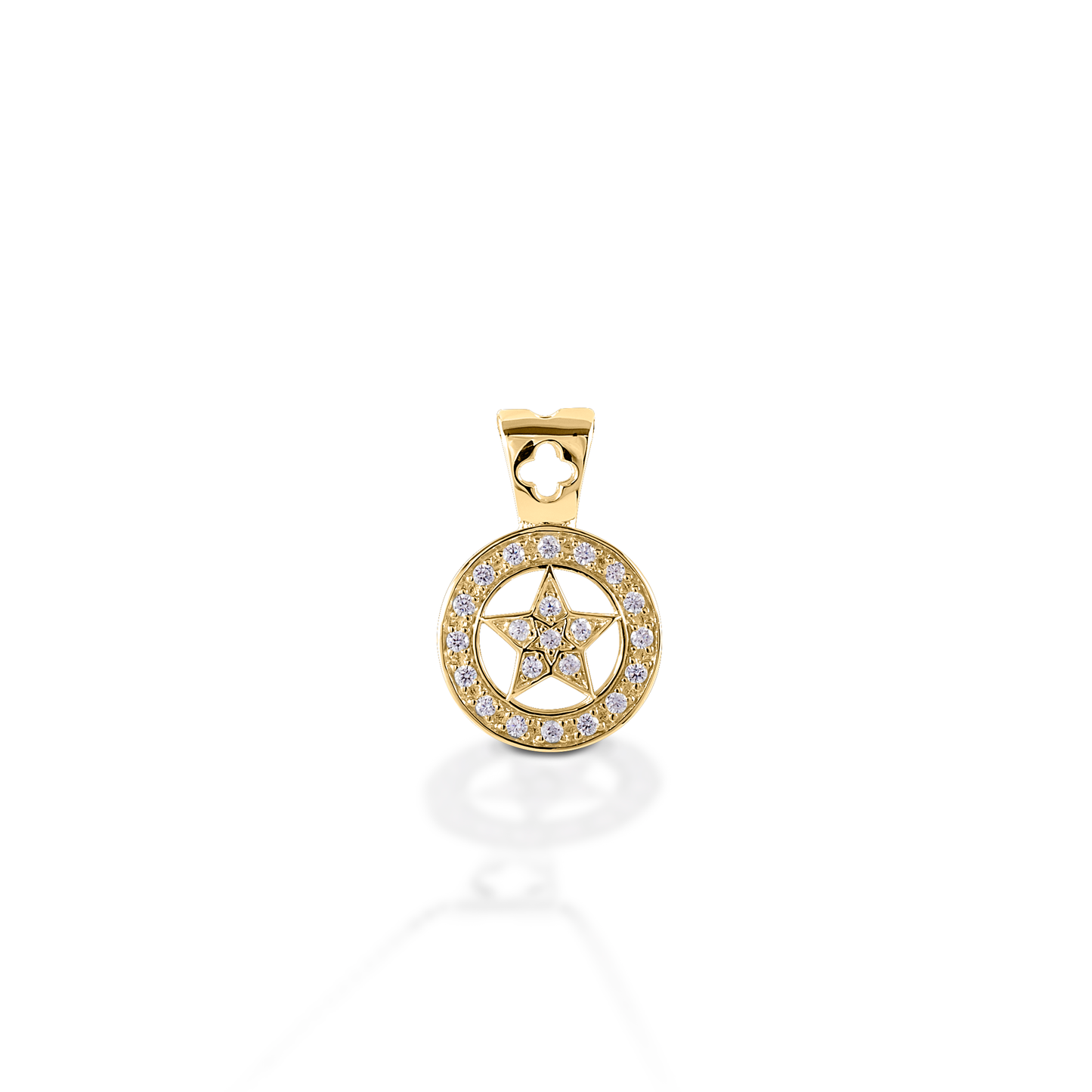 Kelly Herd Small Star Pendant - 14K Yellow Gold