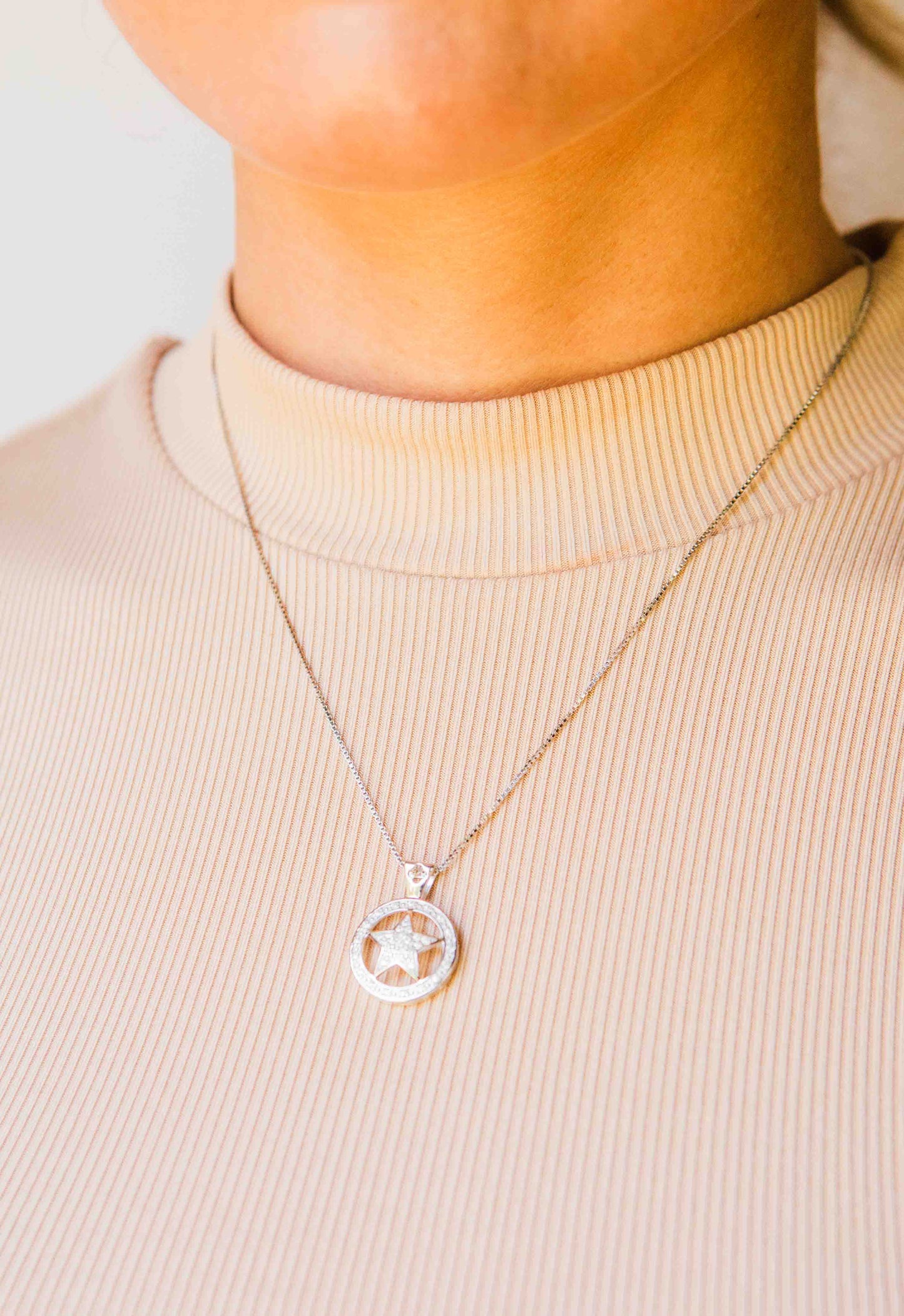 Kelly Herd Large Star Pendant - Sterling Silver