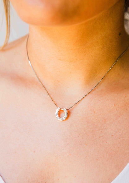 Kelly Herd Small Horseshoe Pendant - Sterling Silver