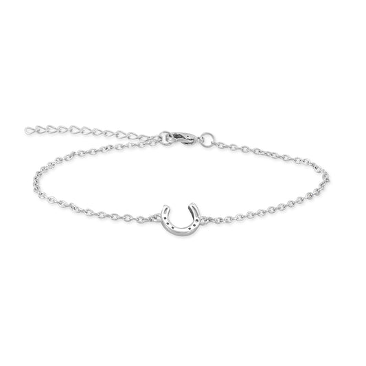 Brass Single Horseshoe Bracelet