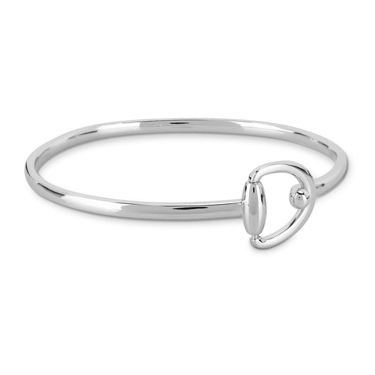 Brass Bit Bangle Bracelet