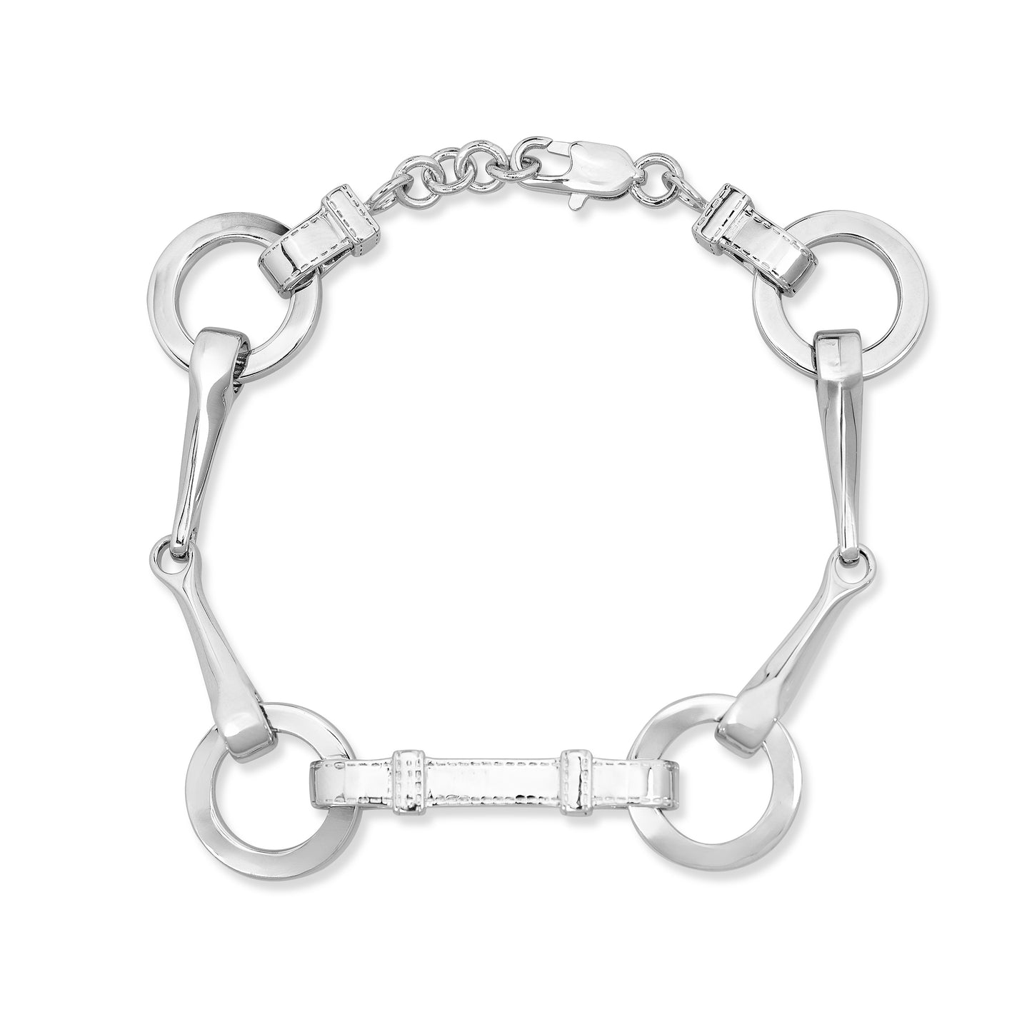 Brass Snaffle Bit Bracelet