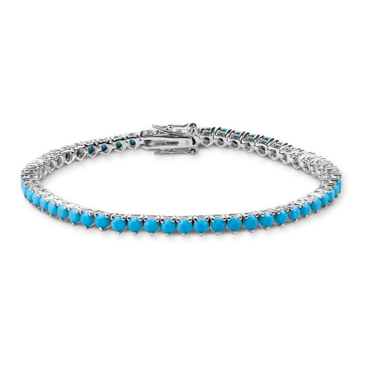 Kelly Herd Large Turquoise Clasp Bracelet
