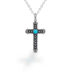 Southwest Cross Pendant Necklace