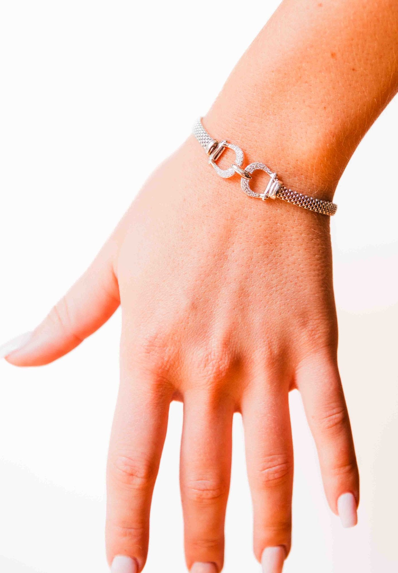 Kelly Herd Bit Bracelet - Sterling Silver