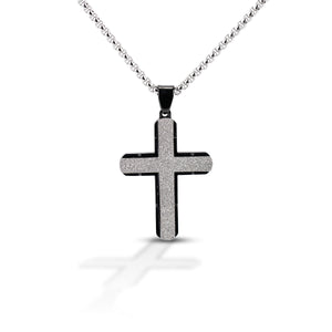 Kelly Herd Glitter Cross Necklace