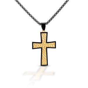 Kelly Herd Gold Cross Necklace