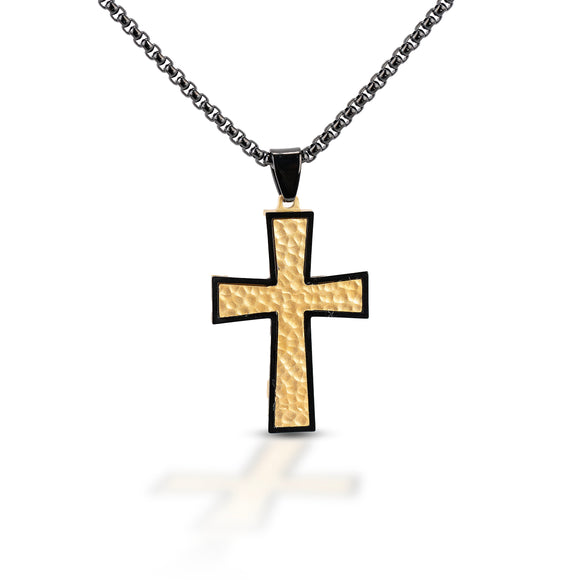 Kelly Herd Gold Cross Necklace