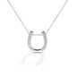 Kelly Herd plain studded horseshoe necklace
