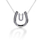 Kelly Herd Horseshoe Initial Necklace