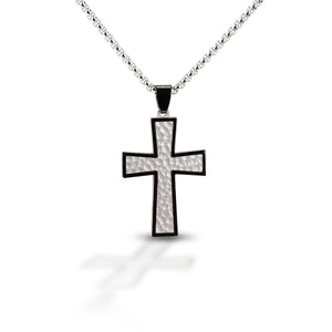 Kelly Herd Silver Cross Necklace