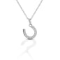 Brass Horseshoe Dangle Pendent