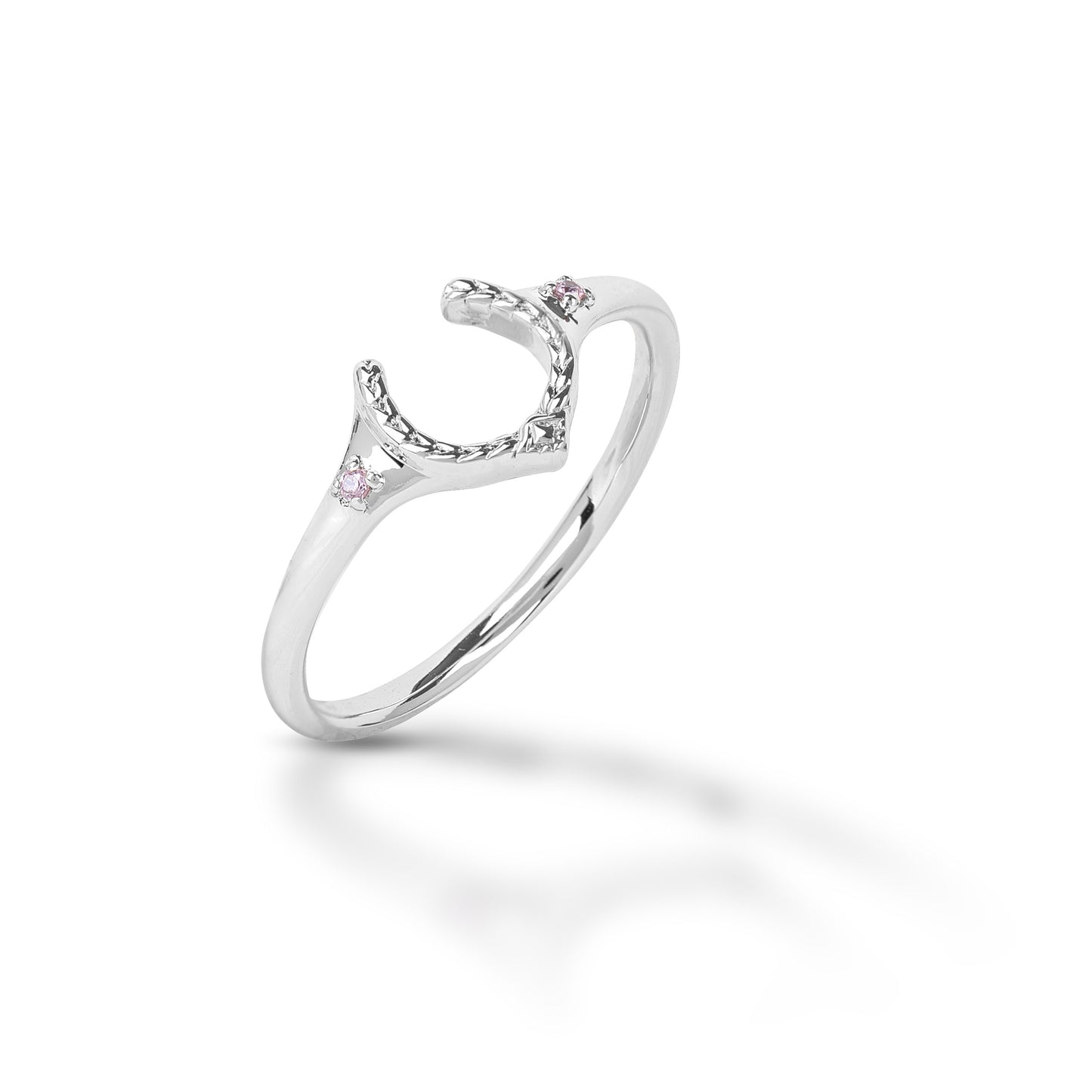 Small Brass Horseshoe Ring