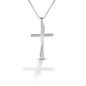 Brass Wrap Cross Pendent