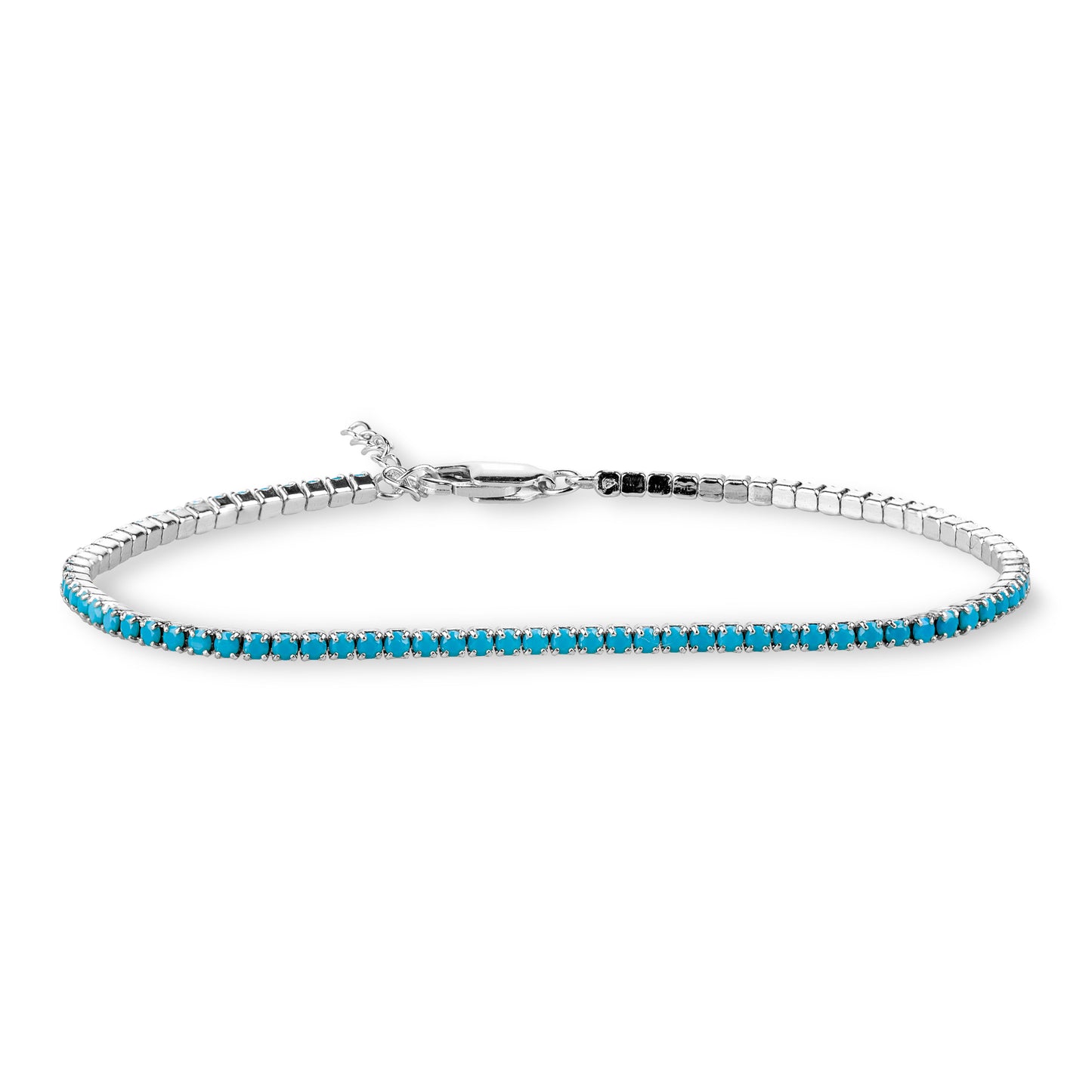 Kelly Herd Small Turquoise Tennis Bracelet