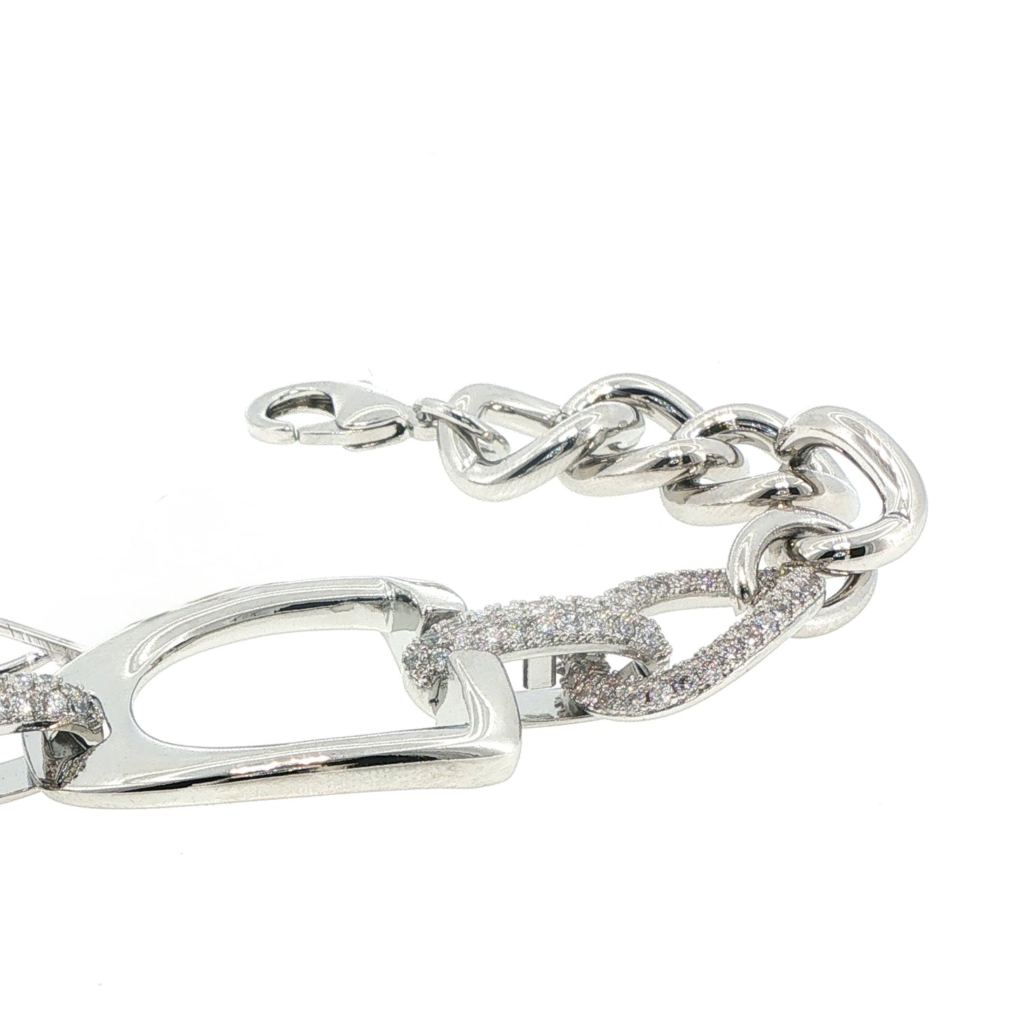 Kelly Herd Brass English Stirrup Bracelet