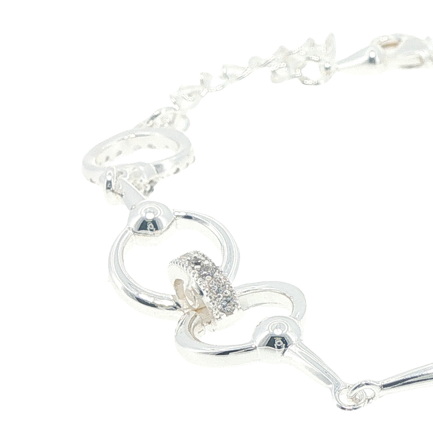 Kelly Herd Brass Snaffle Bit Bracelet