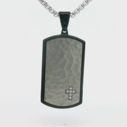 Kelly Herd Dog Tag Necklace