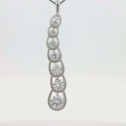 Kelly Herd Horseshoe Journey Necklace - Sterling Silver