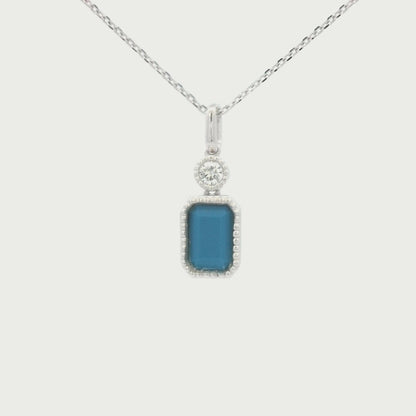 Kelly Herd Turquoise Pendant