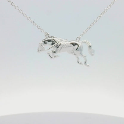 Brass Jumping Necklace