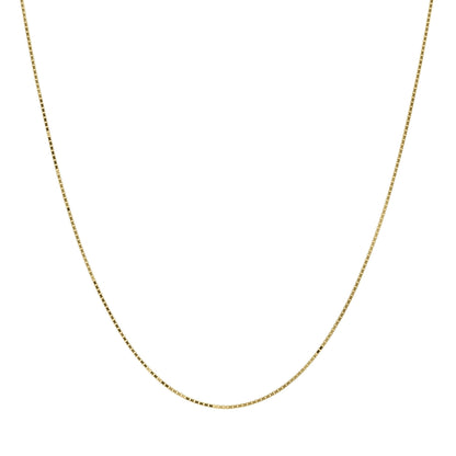 Kelly Herd 1.0mm Box Chain - 14K Gold