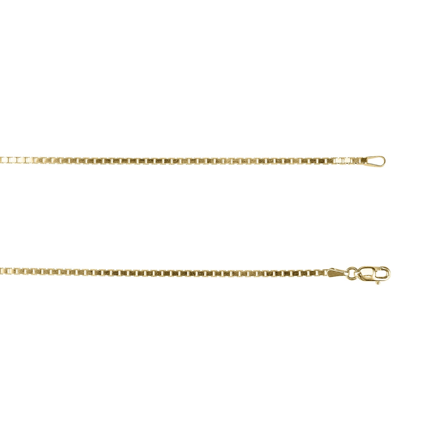 Kelly Herd 1.66mm Box Chain - 14K Gold