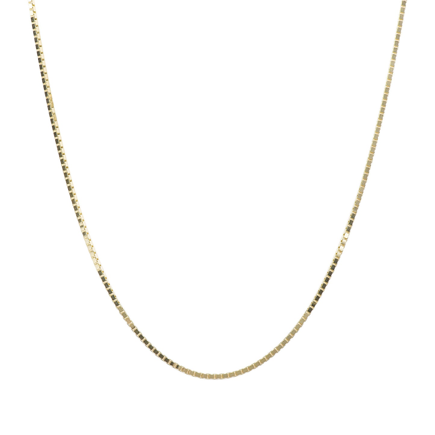 Kelly Herd 1.66mm Box Chain - 14K Gold