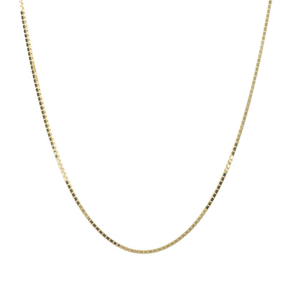 Kelly Herd 1.66mm Box Chain - 14K Gold