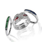 Kelly Herd Interchangeable Horseshoe Ring - Sterling Silver