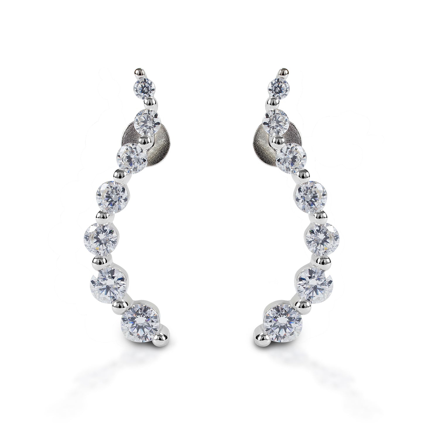 Kelly Herd Journey Earrings - Sterling Silver