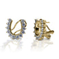 Kelly Herd French Clip/Post Back Horseshoe Earrings - 14k Gold