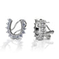 Kelly Herd French Clip/Post Back Horseshoe Earrings - Sterling Silver