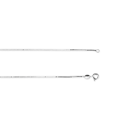 Kelly Herd 1.2MM Box Chain - Sterling Silver
