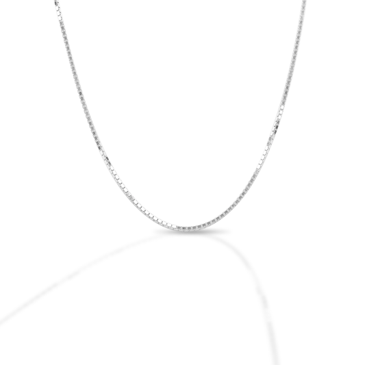 Kelly Herd 1.8MM Box Chain - Sterling Silver