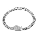 Kelly Herd Buckle Bracelet - Sterling Silver