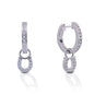 Kelly Herd Hanging Horseshoe Earrings - Sterling Silver