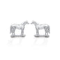 Kelly Herd Halter Horse Earrings - Sterling Silver