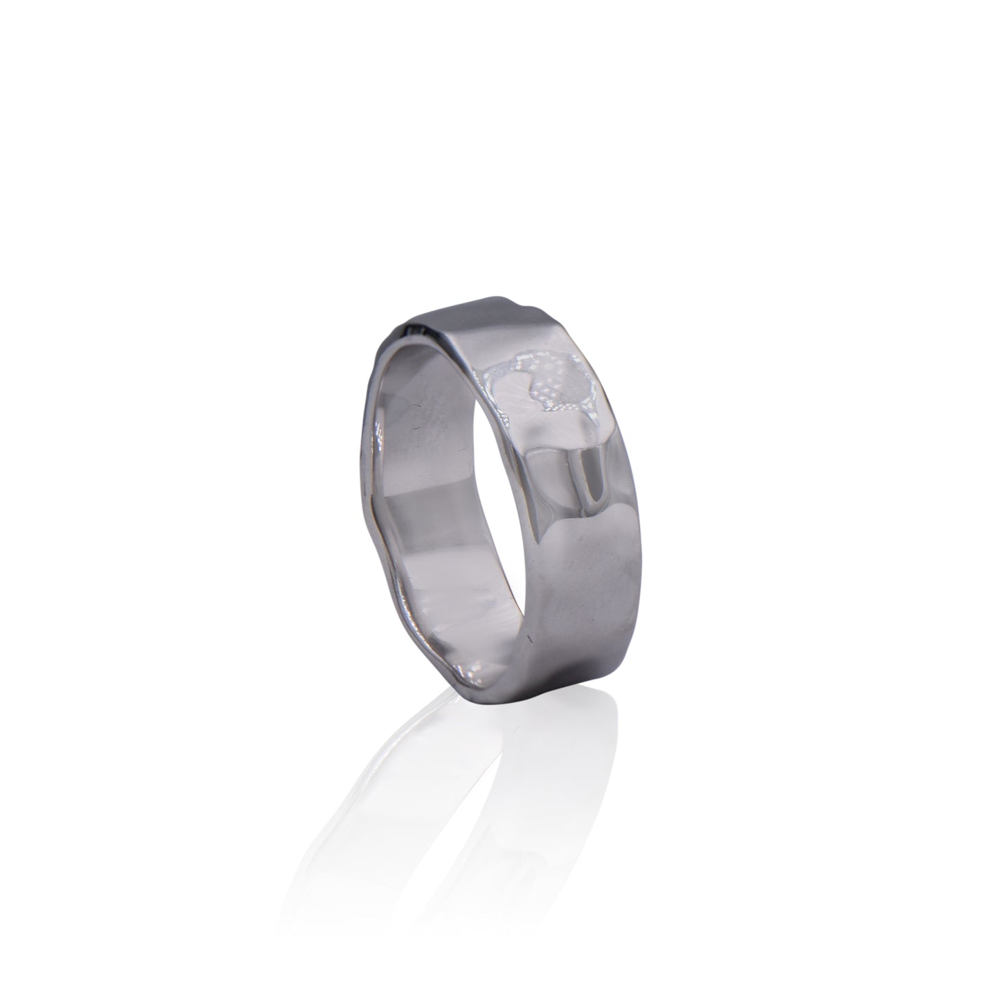 Kelly Herd Hammered Ring - Sterling Silver