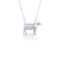 Kelly Herd Heifer Pendant - Sterling Silver