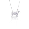 Kelly Herd Heifer Pendant - Sterling Silver