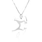 Kelly Herd Heifer Silhouette Pendant - Sterling Silver