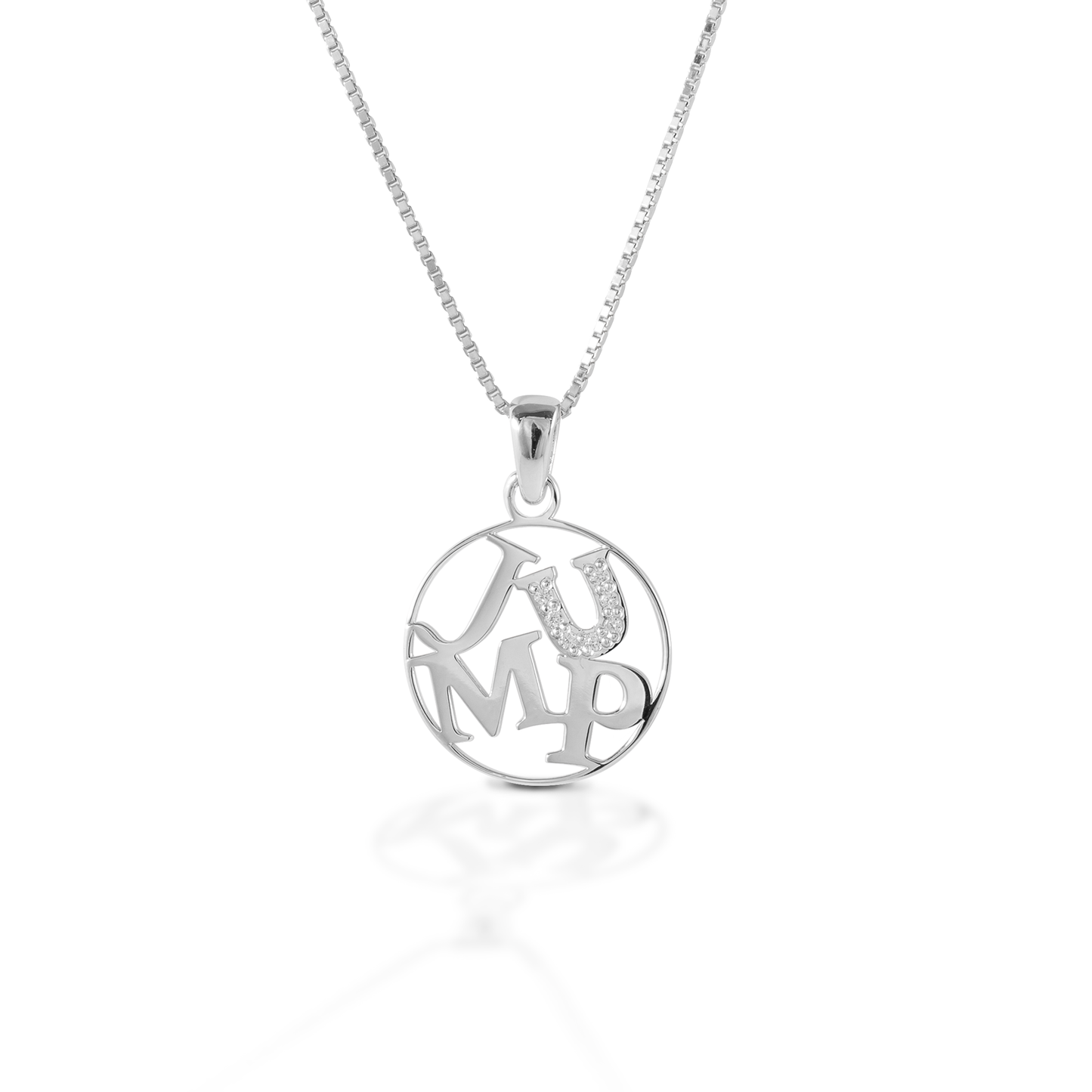 Kelly Herd Jump Pendant - Sterling Silver