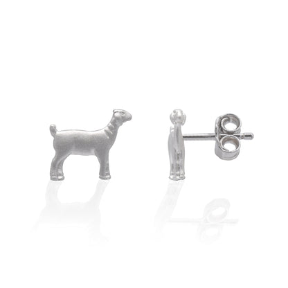 Kelly Herd Lamb Earrings - Sterling Silver