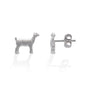 Kelly Herd Lamb Earrings - Sterling Silver