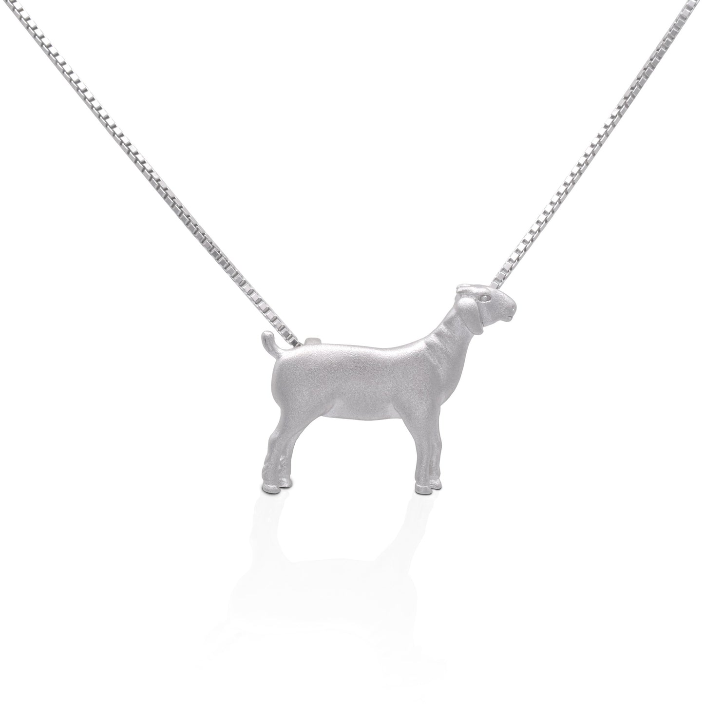 Kelly Herd Lamb Pendant - Sterling Silver