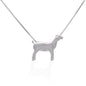 Kelly Herd Lamb Pendant - Sterling Silver