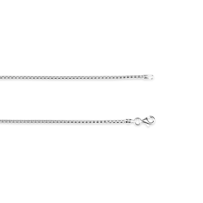 Kelly Herd 2.0MM Mirror Box Chain - Sterling Silver