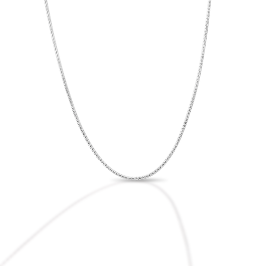 Kelly Herd 2.0MM Mirror Box Chain - Sterling Silver