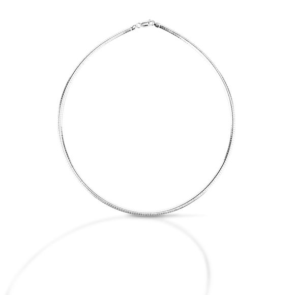 Kelly Herd 3.0MM Omega Chain - Sterling Silver